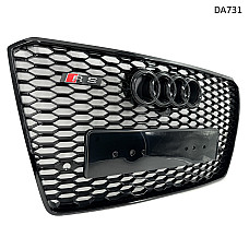 Μπροστινή μάσκα RS για Audi A8 D4 RS8 2014-2017 honeycomb - DA731 - Sellzone.bg Μπροστινή μάσκα RS για Audi A8 D4 RS8 2014-2017 honeycomb - DA731